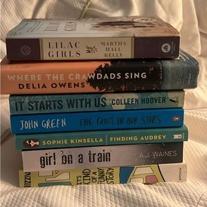 Books! Great ones but cleaning out.